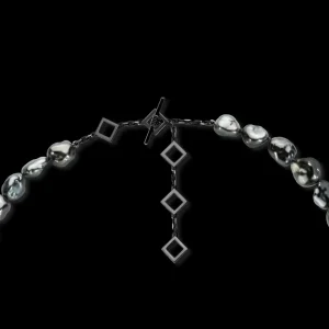 Clearance MJ Jones Black Keshi Pearl Necklace