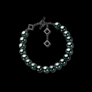 Discount MJ Jones Black Round Pearl Bracelet