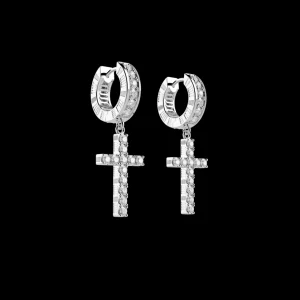 Discount MJ Jones DNA Cage Cross Earrings