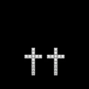 Sale MJ Jones DNA Cage Cross Earrings