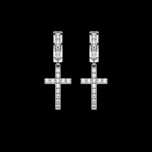 Discount MJ Jones DNA Cage Cross Earrings