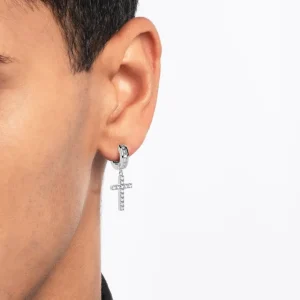 Discount MJ Jones DNA Cage Cross Earrings