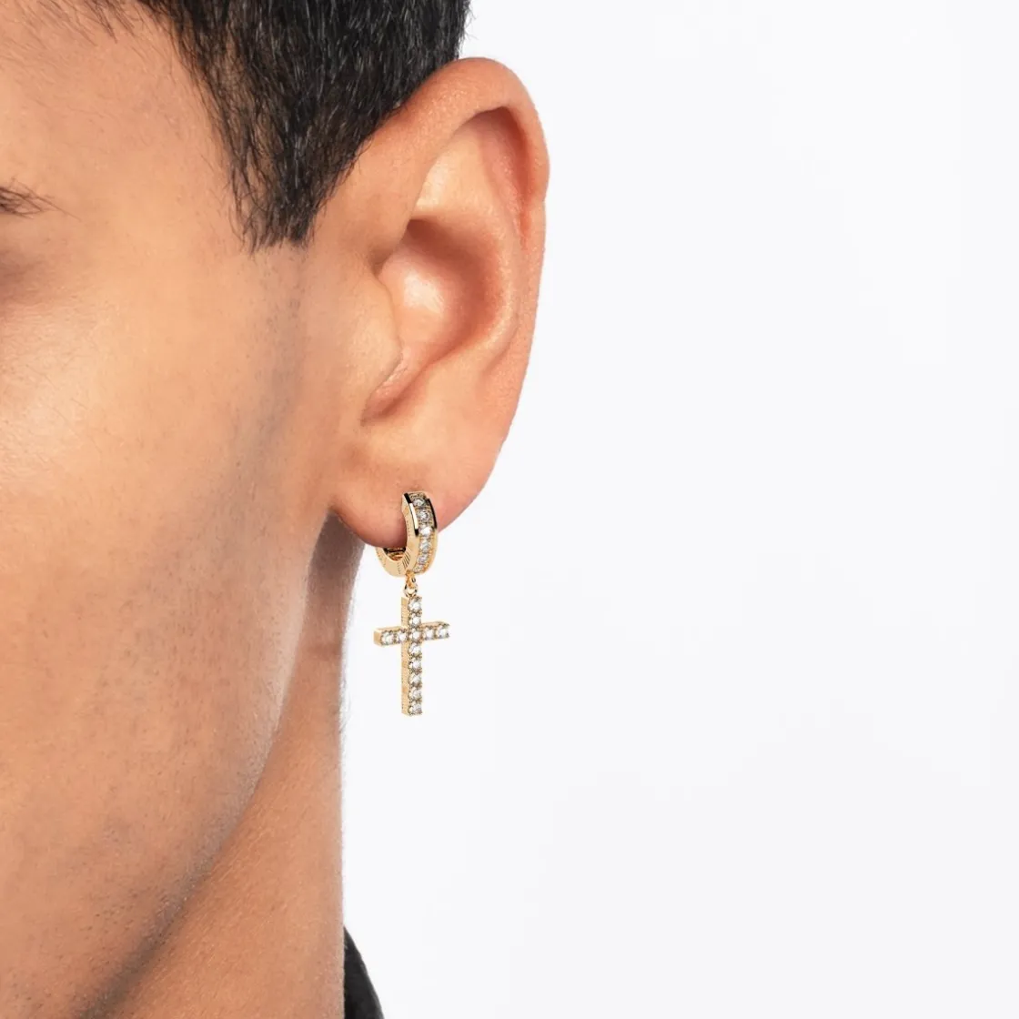 dna_cage_cross_earrings_3-5.webp Clearance MJ Jones DNA Cage Cross Earrings