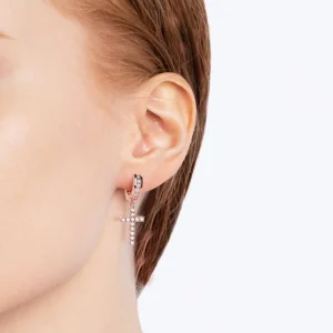 Discount MJ Jones DNA Cage Cross Earrings