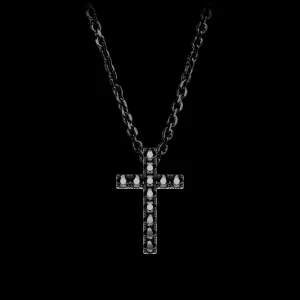 Fashion MJ Jones DNA Cage Cross Pendant