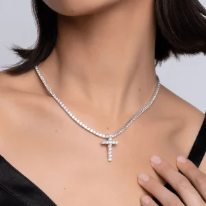 Best MJ Jones DNA Cage Cross Pendant
