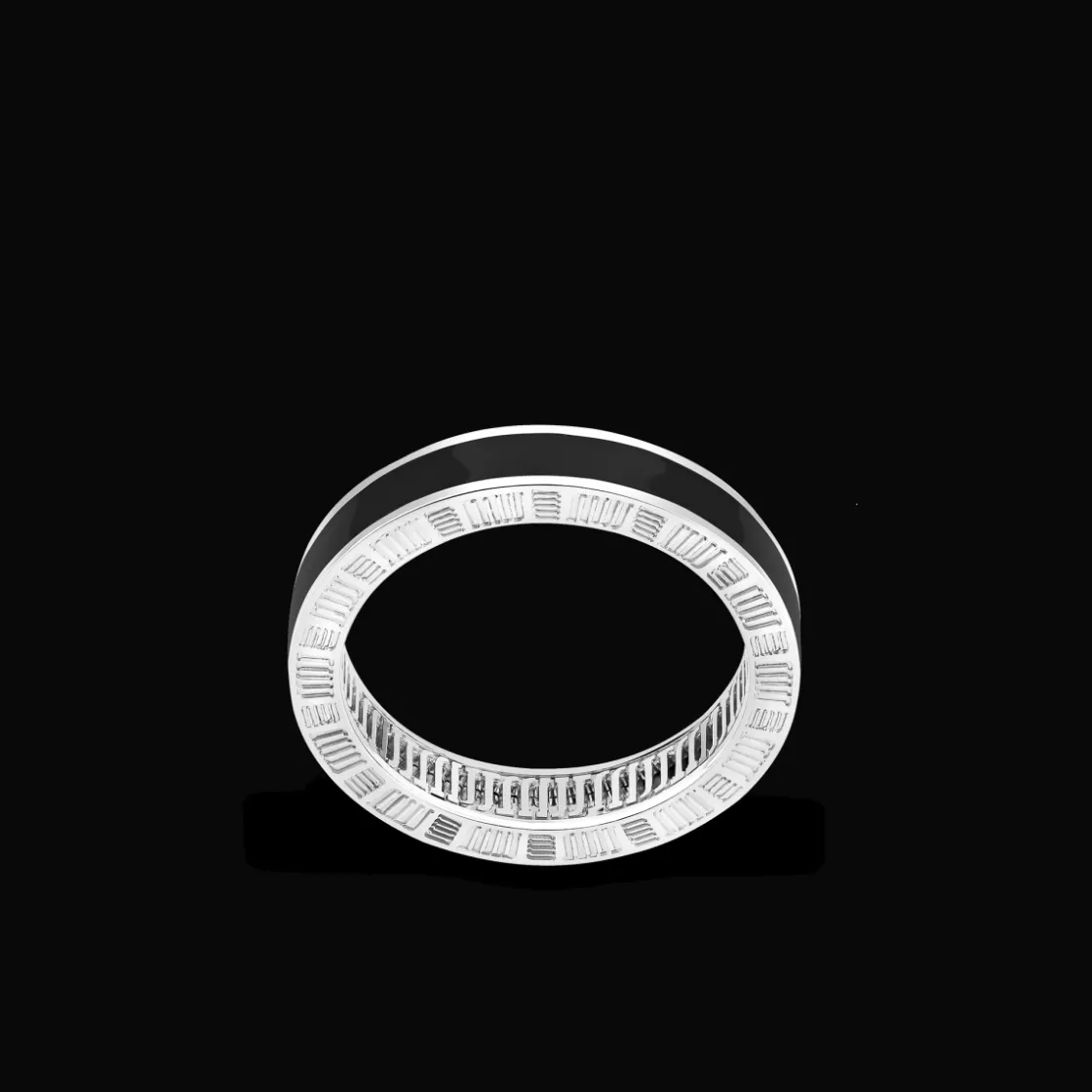 dna_cage_ring_black_ename_1.webp Hot MJ Jones DNA Cage Ring Black Enamel