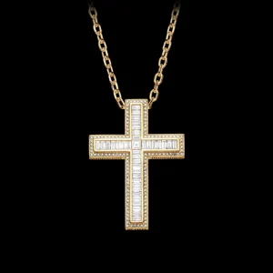 Fashion MJ Jones DNA Cross Pendant