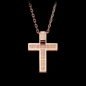 Online MJ Jones DNA Cross Pendant