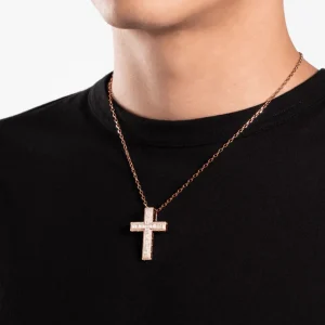 Online MJ Jones DNA Cross Pendant