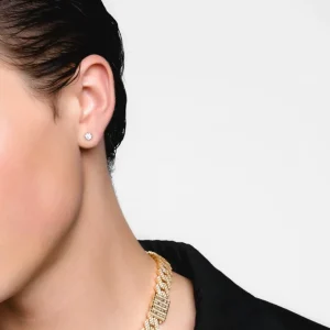 Online MJ Jones DNA Diamond Ear Studs
