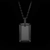 Hot MJ Jones DNA Diamond Tag Pendant