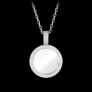 New MJ Jones DNA Round Picture Pendant