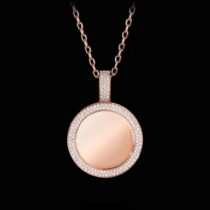 Sale MJ Jones DNA Round Picture Pendant