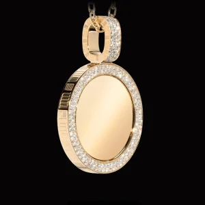 Fashion MJ Jones DNA Round Picture Pendant