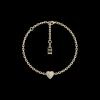 New MJ Jones Heart Charm Bracelet
