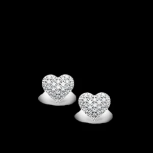 Hot MJ Jones Heart Earrings