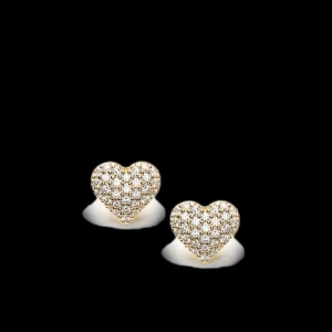 Fashion MJ Jones Heart Earrings