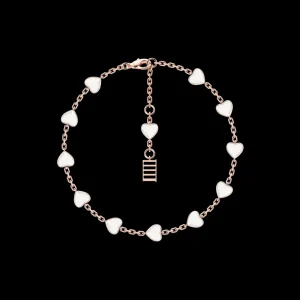 Clearance MJ Jones Heart Multi Charm Bracelet
