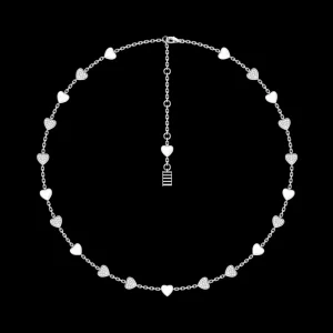 Sale MJ Jones Heart Multi Charm Necklace