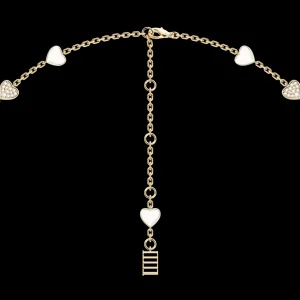 Online MJ Jones Heart Multi Charm Necklace