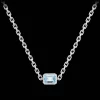 Fashion MJ Jones Jewel Charm Pendant Blue Topaz