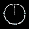 Sale MJ Jones Jewel Multi Charm Necklace Blue Topaz