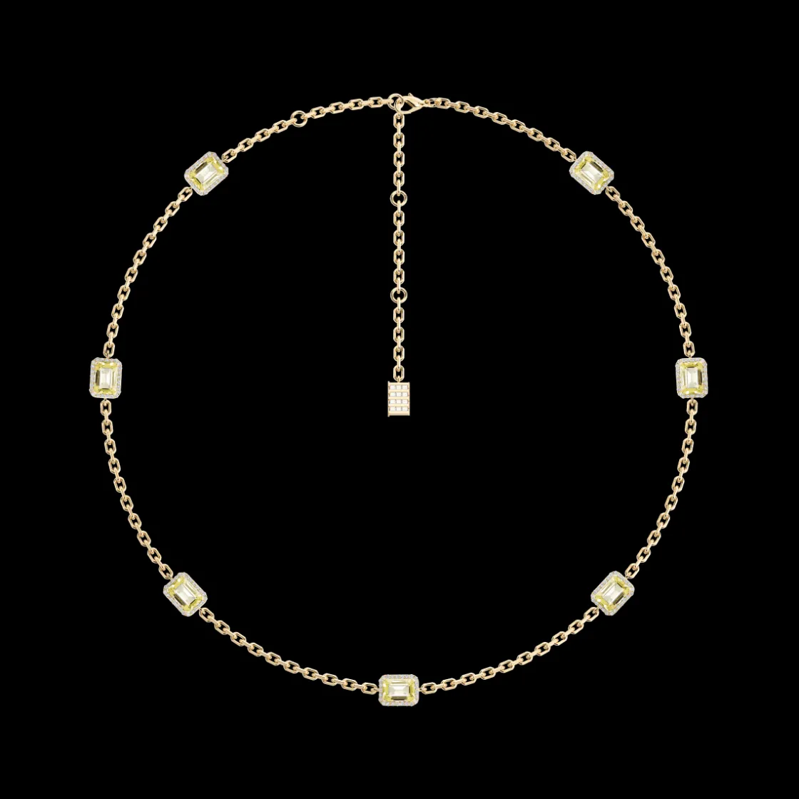 jewel_multi_charm_necklac_0-4.webp Outlet MJ Jones Jewel Multi Charm Necklace Yellow Quartz