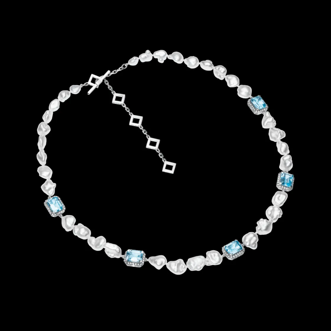 jewel_multi_charm_necklac_1-1.webp Sale MJ Jones Jewel Multi Charm Necklace Blue Topaz