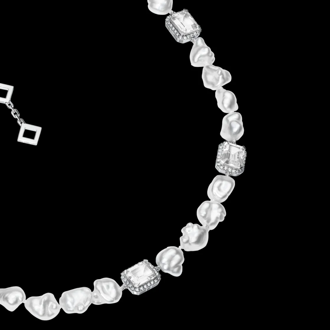 jewel_multi_charm_necklac_2.webp Online MJ Jones Jewel Multi Charm Necklace White Topaz