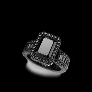 Sale MJ Jones Jewel Ring Black Onyx