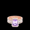 Sale MJ Jones Jewel Ring Purple Amethyst