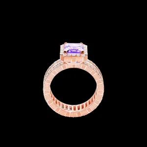 Sale MJ Jones Jewel Ring Purple Amethyst