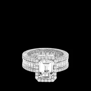 Clearance MJ Jones Jewel Ring White Topaz