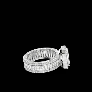 Clearance MJ Jones Jewel Ring White Topaz