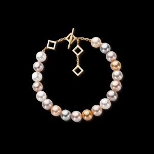 Online MJ Jones Multicolour Round Pearl Bracelet