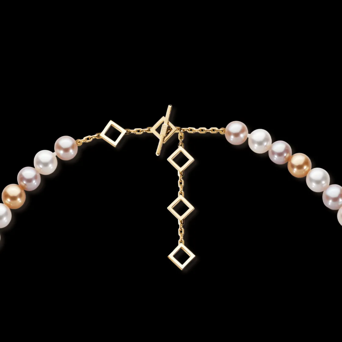 multicolour_round_pearl_n_2.webp Sale MJ Jones Multicolour Round Pearl Necklace