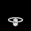 Online MJ Jones Oval Diamond Engagement Ring