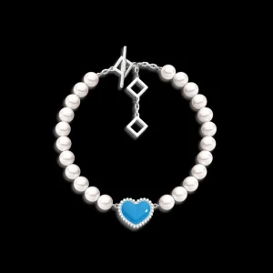 Outlet MJ Jones Pearl Skies Charm Bracelet