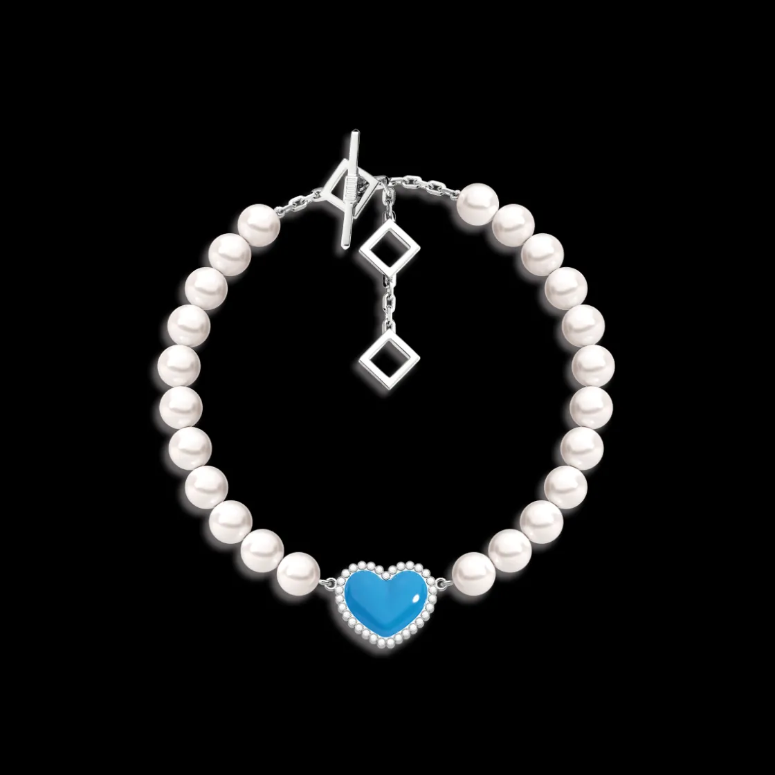 pearl_skies_charm_bracele_0.webp Outlet MJ Jones Pearl Skies Charm Bracelet