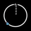Fashion MJ Jones Pearl Skies Charm Necklace