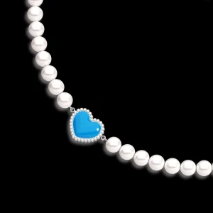 Fashion MJ Jones Pearl Skies Charm Necklace