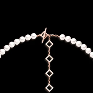 Fashion MJ Jones Pearl Skies Charm Necklace