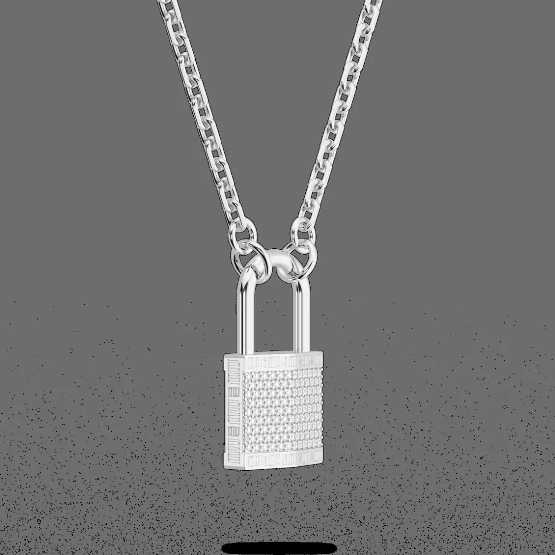 pont_des_arts_charm_penda_2.webp Sale MJ Jones Pont Des Arts Charm Pendant