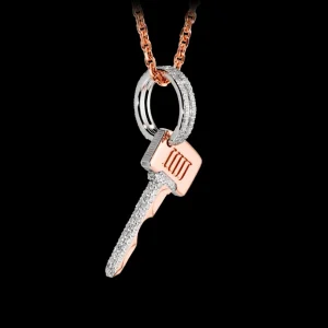 Fashion MJ Jones Pont Des Arts Key Pendant