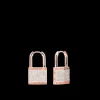 New MJ Jones Pont Des Arts Padlock Earrings