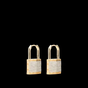 Sale MJ Jones Pont Des Arts Padlock Earrings