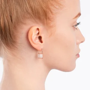 New MJ Jones Pont Des Arts Padlock Earrings
