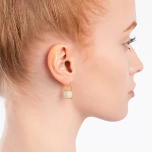 Sale MJ Jones Pont Des Arts Padlock Earrings