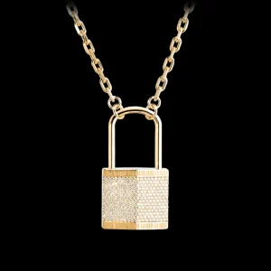 Online MJ Jones Pont Des Arts Padlock Pendant